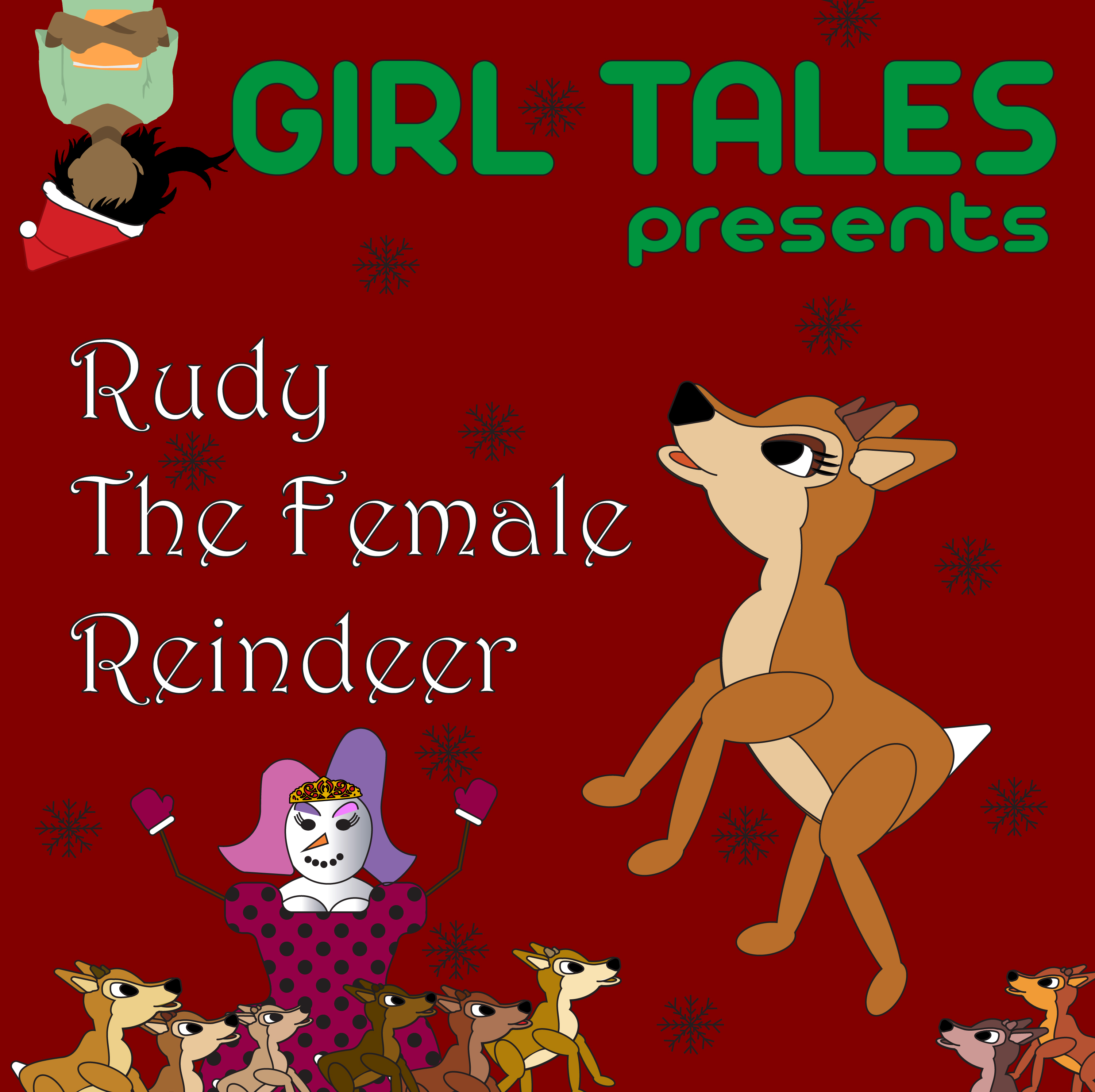 Rudy the Female Reindeer: A Christmas Story by Delaney Yeager