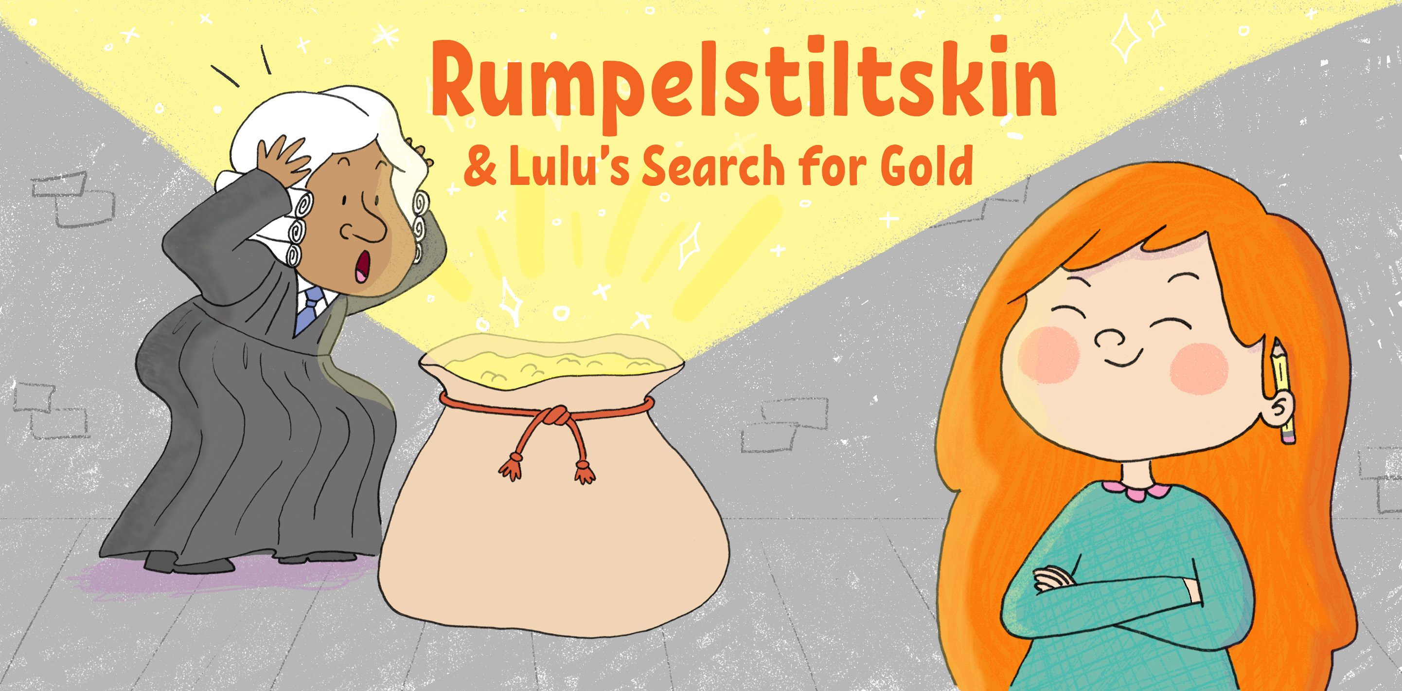 Rumpelstiltskin & Lulu’s Search for Gold by Ali Wilkinson